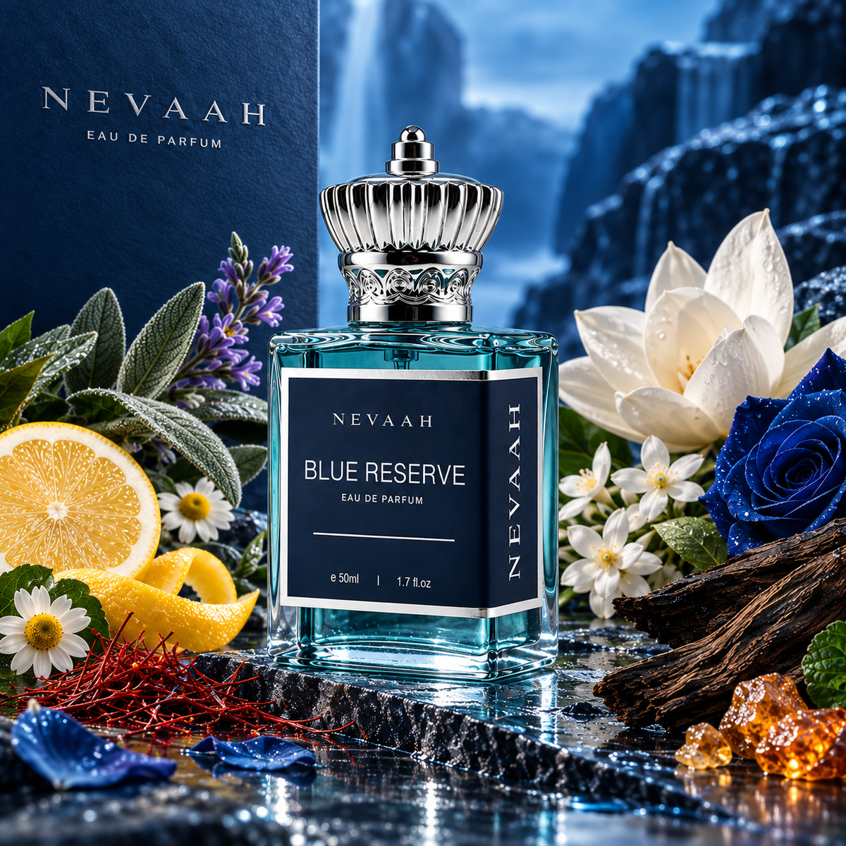 Blue Reserve - Woody Aromatic Fragrance for Men & Women (Special Edition)