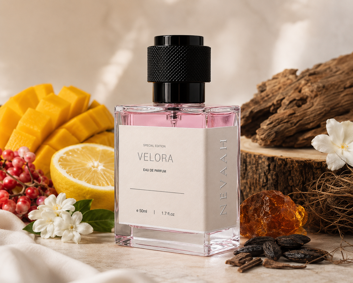NEVAAH Velora Eau de Parfum - Fruity Tropical Perfume for Women