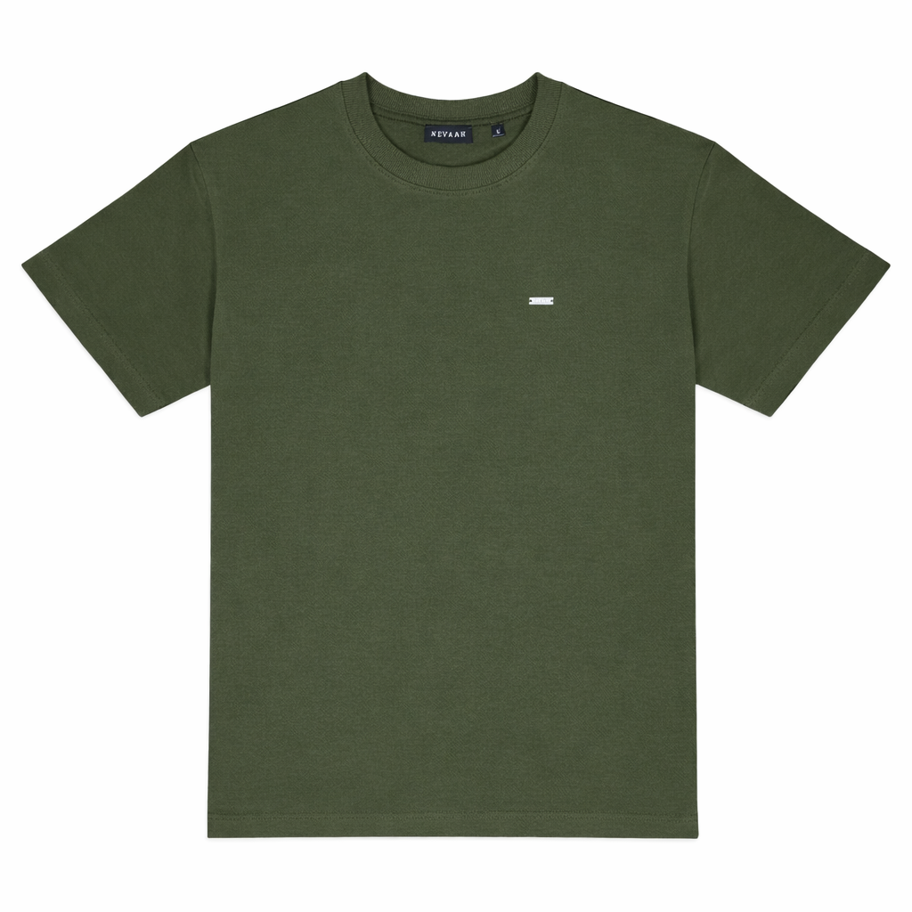 NEVAAH Premium Solid Oversized TShirt