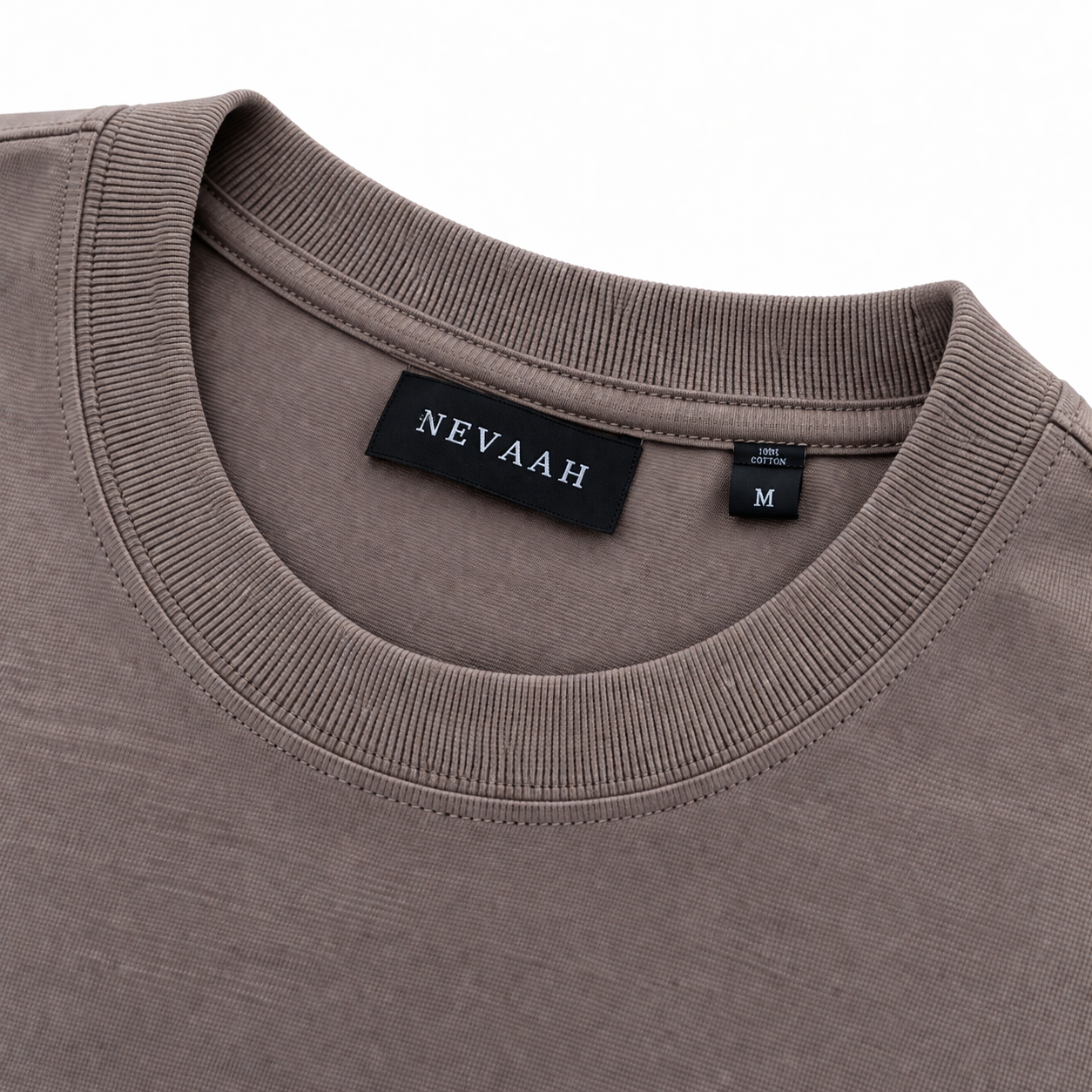 NEVAAH Premium Solid Oversized TShirt