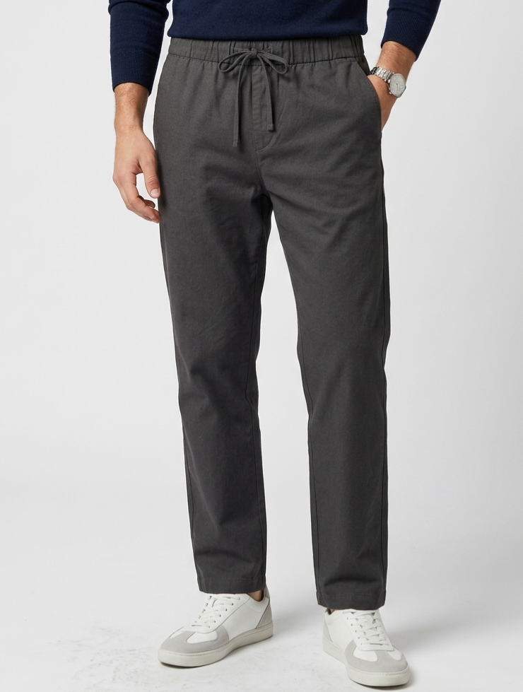 NEVAAH COTTON DRAWSTRING PANT